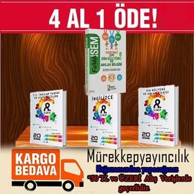 2020 LGS Farklı İsem 8.Sınıf 1. Dönem Din Kültürü ve Ahlak Bilgisi 20 Branş Deneme-İsem Yayıncılık