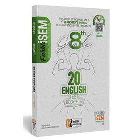 2020 LGS Farklı İsem 8.Sınıf 1. Dönem İngilizce 20 Branş Deneme-İsem Yayıncılık
