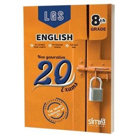 2020 LGS Farklı İsem 8.Sınıf 1. Dönem İngilizce 20 Branş Deneme-İsem Yayıncılık