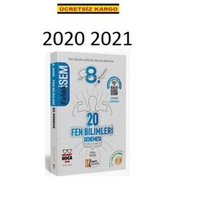 2020 Lgs Farklı İsem 8. Sınıf Fen Bilgisi 20'li Sarmal Deneme-İsem Yayıncılık