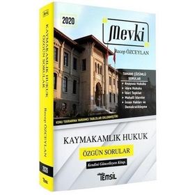 2020 Mevki Kaymakamlık Hukuk Özgün Sorular - Recep Özceylan - Temsil Yayınları