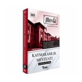 2020 Mevki Kaymakamlık Mevzuatı - Recep Özceylan - Temsil Kitap Yayınları