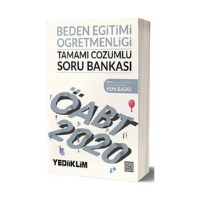 2020 ÖABT Beden Eğitimi Öğretmenliği Tamamı Çözümlü Soru Bankası Yediiklim Yayınları