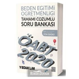 2020 ÖABT Beden Eğitimi Öğretmenliği Tamamı Çözümlü Soru Bankası Yediiklim Yayınları