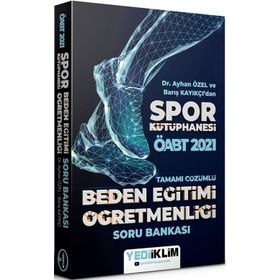2020 ÖABT Beden Eğitimi Öğretmenliği Tamamı Çözümlü Soru Bankası Yediiklim Yayınları