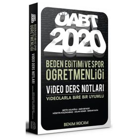 2020 Öabt Beden Eğitimi ve Spor Öğretmenliği Video Ders Notları-Benim Hocam Yayınları
