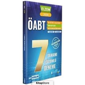 2020 Öabt Elzem Serisi Din Kültürü ve Ahlak Bilgisi Çözümlü 7 Deneme-DDY Yayınları