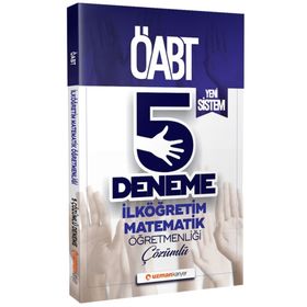 2020 ÖABT İlköğretim Matematik Öğretmenliği Çözümlü 5 Deneme Yeni Sistem Uzman Kariyer Yayınları