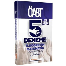 2020 ÖABT İlköğretim Matematik Öğretmenliği Çözümlü 5 Deneme Yeni Sistem Uzman Kariyer Yayınları
