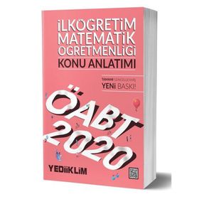 2020 ÖABT İlköğretim Matematik Öğretmenliği Konu Anlatımı Yediiklim Yayınları