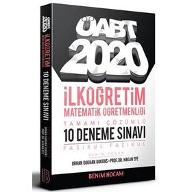 2020 ÖABT İlköğretim Matematik Öğretmenliği Tamamı Çözümlü 10 Fasikül Deneme-Benim Hocam Yayınları