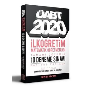2020 ÖABT İlköğretim Matematik Öğretmenliği Tamamı Çözümlü 10 Fasikül Deneme-Benim Hocam Yayınları