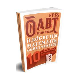 2020 ÖABT İlköğretim Matematik Öğretmenliği Tamamı Çözümlü 10 Fasikül Deneme-Benim Hocam Yayınları