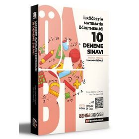 2020 ÖABT İlköğretim Matematik Öğretmenliği Tamamı Çözümlü 10 Fasikül Deneme-Benim Hocam Yayınları