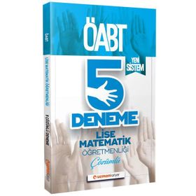 2020 ÖABT Lise Matematik Öğretmenliği Çözümlü 5 Deneme Yeni Sistem Uzman Kariyer Yayınları