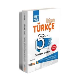 2020 ÖABT Orhun Türkçe Tamamı Çözümlü 5 Deneme Sınavı Ramazan Ateş Kariyer Meslek Yayıncılık