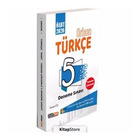 2020 ÖABT Orhun Türkçe Tamamı Çözümlü 5 Deneme Sınavı Ramazan Ateş Kariyer Meslek Yayıncılık