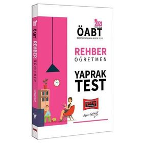 2020 ÖABT Rehber Öğretmenliği Yaprak Test Yargı Yayınları