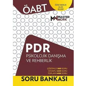 2020 ÖABT Rehberlik ve Psikolojik Danışmanlık Tamamı Çözümlü Soru Bankası - PDR Hocam
