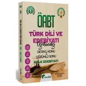 2020 ÖABT Türk Dili ve Edebiyatı 1. Kitap Halk Edebiyatı Konu Anlatımlı Soru Bankası-Yekta Özdil