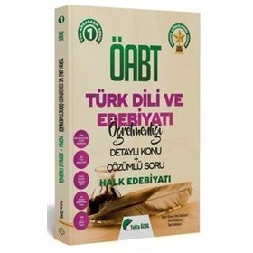 2020 ÖABT Türk Dili ve Edebiyatı 1. Kitap Halk Edebiyatı Konu Anlatımlı Soru Bankası-Yekta Özdil