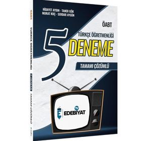2020 ÖABT Türkçe Öğretmenliği 5 Deneme Çözümlü-Edebiyat TV Yayınları