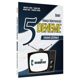 2020 ÖABT Türkçe Öğretmenliği 5 Deneme Çözümlü-Edebiyat TV Yayınları