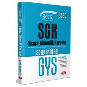 2020 Sosyal Güvenlik Kurumu Sgk Gys Soru Bankası-Data Yayınları