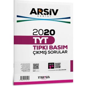 2020 TYT Arşiv Serisi Tamamı Video Çözümlü Tıpkı Basım Çıkmış Sorular Marka Yayınları
