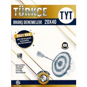 2020 TYT Matematik 10x40 TYT Türkçe 10x40 Branş Denemeleri-Benim Hocam Yayınları