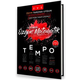 2020 TYT Özgün Matematik Yeni Nesil Tempo Soru Bankası-Fragman Yayınları