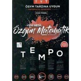 2020 TYT Özgün Matematik Yeni Nesil Tempo Soru Bankası-Fragman Yayınları