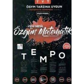 2020 TYT Özgün Matematik Yeni Nesil Tempo Soru Bankası-Fragman Yayınları