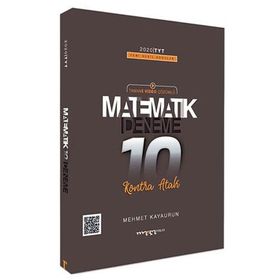 2020 TYT Yeni Nesil Kontra Atak Tamamı Video Çözümlü Matematik 10 Deneme-Marka Yayınları