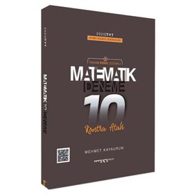 2020 TYT Yeni Nesil Kontra Atak Tamamı Video Çözümlü Matematik 10 Deneme-Marka Yayınları