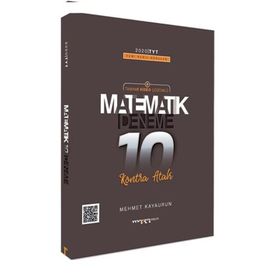 2020 TYT Yeni Nesil Kontra Atak Tamamı Video Çözümlü Matematik 10 Deneme-Marka Yayınları