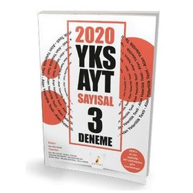 2020 YKS AYT Sayısal 3 Deneme Sınavı Kollektif Pelikan Tıp Teknik Yayınları