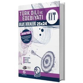2020 YKS AYT Türk Dili ve Edebiyatı 25x24 Branş Denemeleri Video Çözümlü-Bilgi Sarmal Yayınları