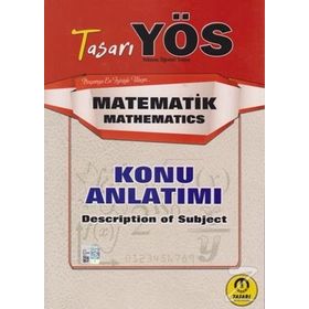 2020 YÖS Matematik Konu Anlatımı-Tasarı Yayınları