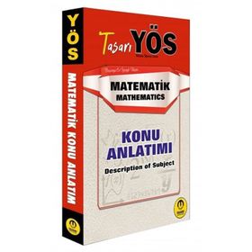 2020 YÖS Matematik Konu Anlatımı-Tasarı Yayınları