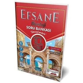 2021 10.Sınıf Biyoloji Soru Bankası Efsane Yayınları