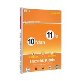 2021 10'dan 11'e Edebiyat Tarih Coğrafya Hazırlık Kitabı-Tonguç Yayınları