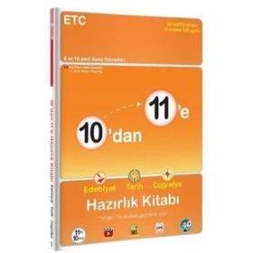 2021 10'dan 11'e Edebiyat Tarih Coğrafya Hazırlık Kitabı-Tonguç Yayınları