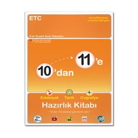 2021 10'dan 11'e Edebiyat Tarih Coğrafya Hazırlık Kitabı-Tonguç Yayınları