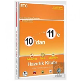 2021 10'dan 11'e Edebiyat Tarih Coğrafya Hazırlık Kitabı-Tonguç Yayınları