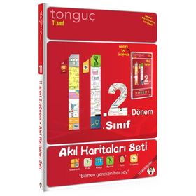 2021 11. Sınıf 2. Dönem 11.2 Akıl Haritaları Seti-Tonguç Akademi Yayınları