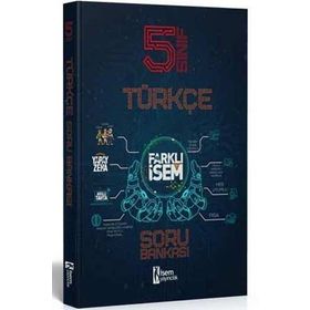 2021 5. Sınıf Farklı İsem Türkçe Soru Bankası-İsem Yayıncılık