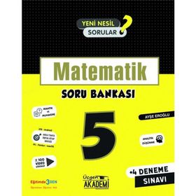 2021 5. Sınıf Matematik Soru Bankası-Mozaik Yayınları