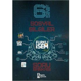 2021 6. Sınıf Farklı İsem Sosyal Bilgiler Soru Bankası-İsem Yayıncılık