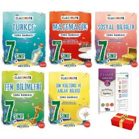 2021 7. Sınıf Classmate Tüm Dersler Soru Bankası Seti-Okyanus Yayınları